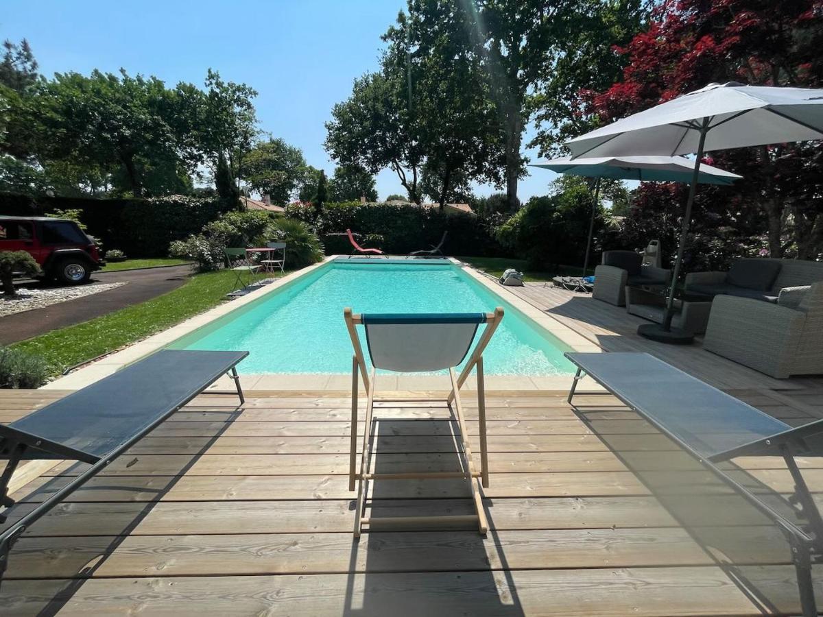 Villa Avec Piscine Andernos Les Bains Екстер'єр фото