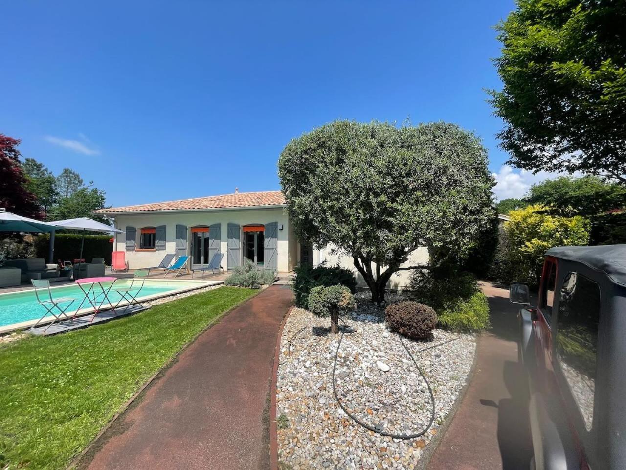 Villa Avec Piscine Andernos Les Bains Екстер'єр фото