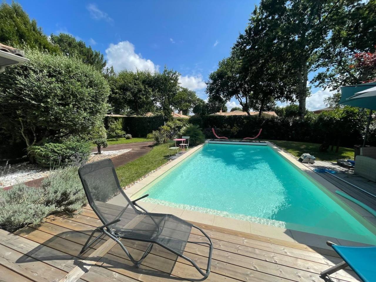 Villa Avec Piscine Andernos Les Bains Екстер'єр фото