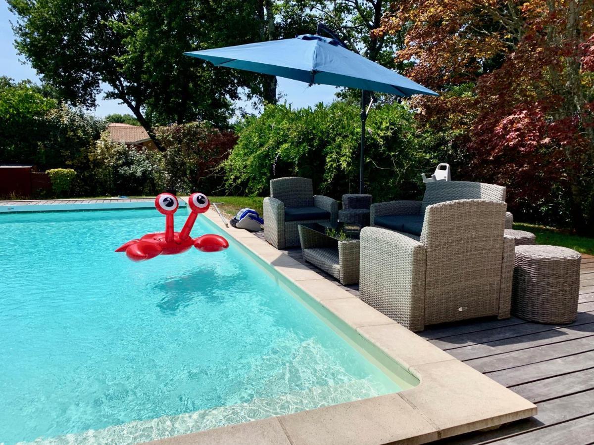 Villa Avec Piscine Andernos Les Bains Екстер'єр фото